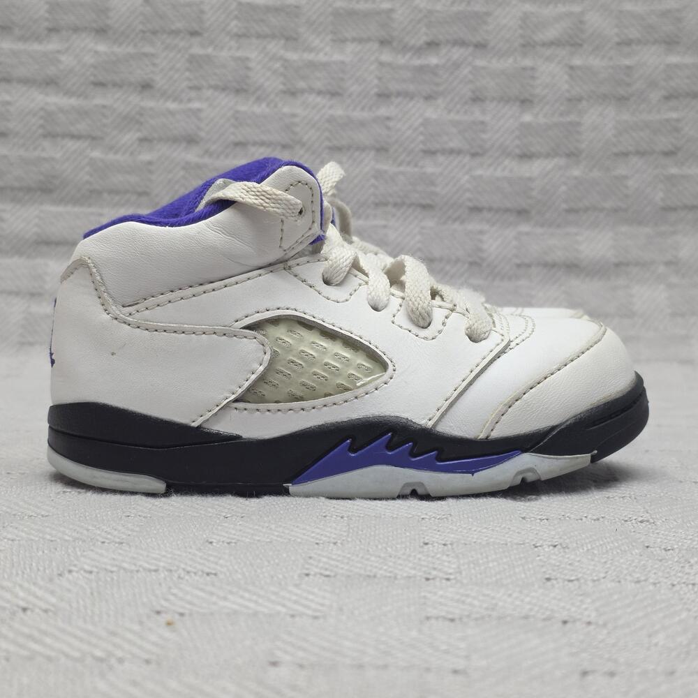 Nike Air Jordan 5 Retro Dark Concord Kids Size 7c 440890-141